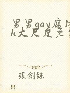 男男gay腐片h大尺度免费