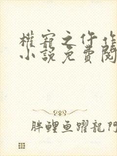 权宠之仵作医妃小说免费阅读全文封面