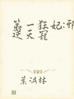 第一狂妃:邪王逆天宠