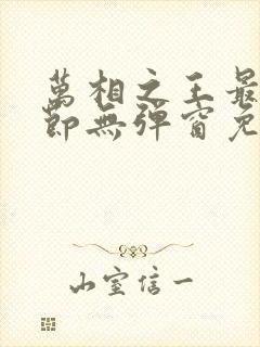万相之王最新章节无弹窗免费阅读