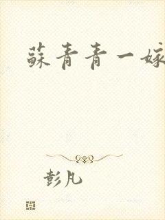 苏青青一嫁三夫