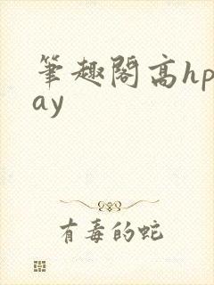 笔趣阁高hplay
