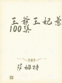 王爷王妃惹不得100集封面