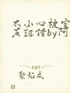 不小心被室友男友认错by阿温小说封面