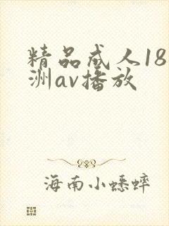 精品成人18亚洲av播放