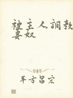 被主人调教的夫妻奴