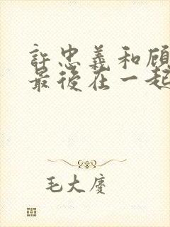 许忠义和顾雨菲最后在一起了吗?