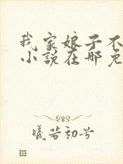 我家娘子不对劲小说在哪免费下载