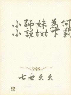 小师妹为何那样小说txt下载封面
