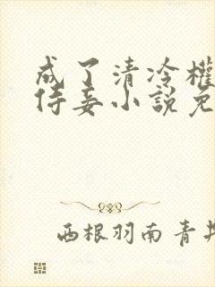成了清冷权臣的侍妾小说免费阅读封面