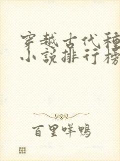 穿越古代种田文小说排行榜完结版封面