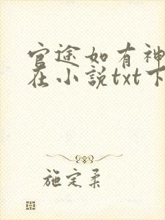 官途如有神何常在小说txt下载全集