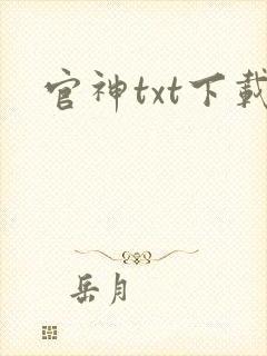 官神txt下载