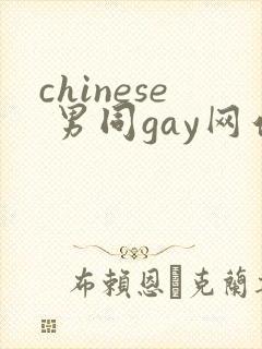 chinese 男同gay网站
