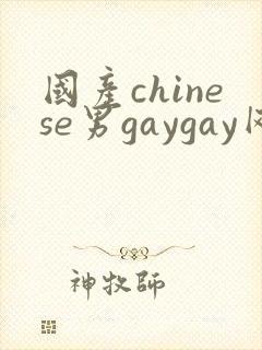 国产chinese男gaygay网站