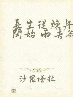 长生从炼丹宗师开始 雨去欲续