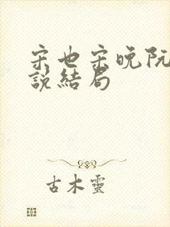宋也宋晚阮阮小说结局