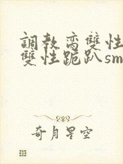 调教脔双性美人双性跪趴sm封面