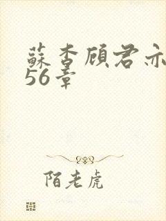 苏杳顾君亦小说56章