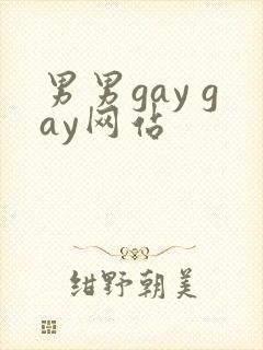 男男gay gay网站封面