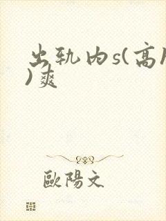出轨内s(高h)爽