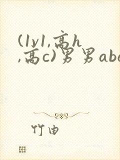 (1v1,高h,高c)男男abo