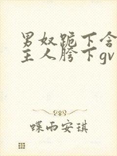 男奴跪下含着男主人胯下gv