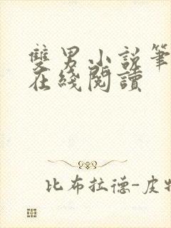 双男小说笔趣阁在线阅读