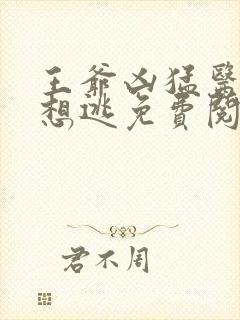 王爷凶猛医妃只想逃免费阅读