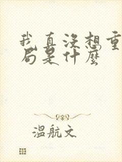 我真没想重生结局是什么