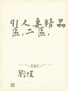 91人妻精品一区,二区,