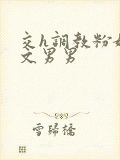 交h调教粉嫩h文男男