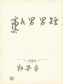 高h男男短篇合集