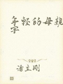 年轻的母亲4中字封面