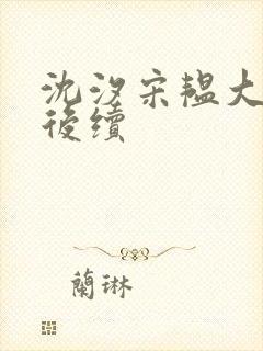 沈汐宋韫大结局后续封面