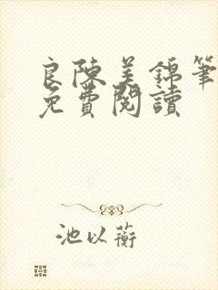 良陈美锦笔趣阁免费阅读