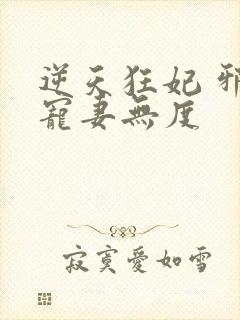 逆天狂妃 邪王宠妻无度封面