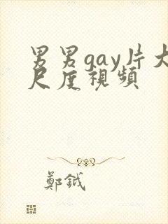男男gay片大尺度视频封面
