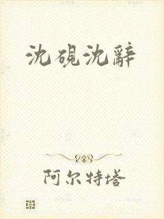 沈砚沈辞封面