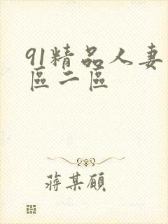91精品人妻一区二区