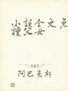 小说全文免费阅读父女封面