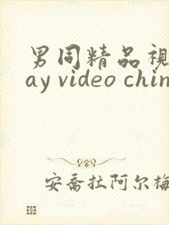 男同精品视频gay video chinese