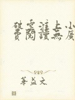 破云淮上小说免费阅读无广告