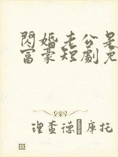 闪婚老公是亿万富豪短剧免费观看