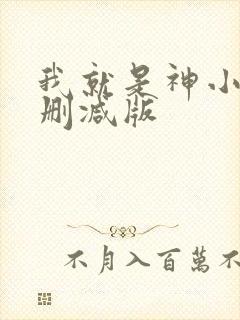 我就是神小说无删减版