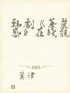 韩剧《华丽的诱惑》在线观看免费