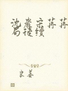 沈岩宋苒苒大结局后续封面