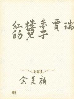红楼梦贾瑞是谁的儿子