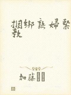 捆绑熟妇紧缚调教