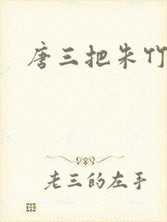 唐三把朱竹清压